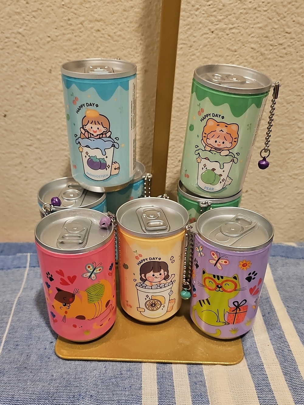 Refillable Wipes With Keychain Listing For One